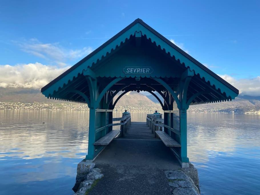 Bel Apt Terrasse A 2 Pas Du Lac Sévrier Exterior foto
